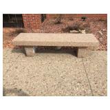 Stone bench 72x19x18, bench is 5 inches thick