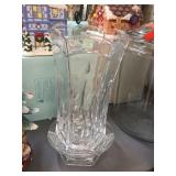 Partylite glass decorator 11" tall