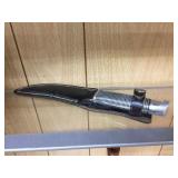 Western knife with sheath