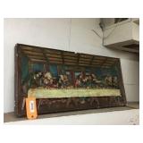 Last supper 3D wall hanging - SOME CHIPPING