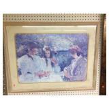 Framed decorator picture 36"x28"