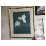 Framed & Matted decorator picture 32"x38"