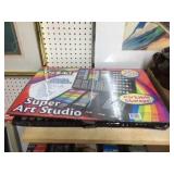 Crazy art studio - paints/crayons/pencils/markers