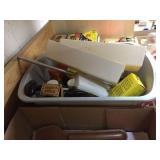 Assorted gun cleaning supplies