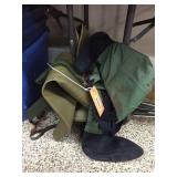 High boots sz 10 / waders