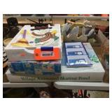 Dept 56 skating pond / holiday serving trays