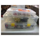 Plano plastic storage cases with fishing related