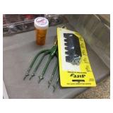 5 prong trident spear / Power ice drill blade /