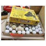 Wiffle golf balls / putting practice