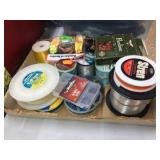 Assorted fishing line