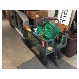 Garden cart w/drop sides 52x24x27