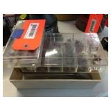 Fly fishing flies & storage cases