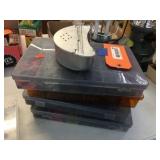 4 fishing bait related boxes