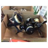 3 fishing reels