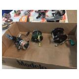 Asst fishing reels