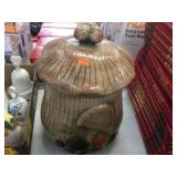 Mushroom cookie jar