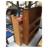 Wood wall shelves 17 & 25 inches long