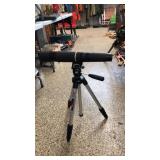 Baush & Lomb Discoverer zoom telescope on stand