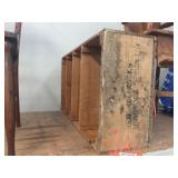 Large divided crate 36x19x10