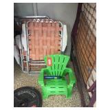 Folding chairs, kids chair, air pump