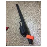 Hard case pole carrier w/reel compartment