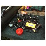 Group of asst fishing reels