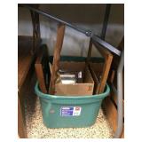 Assorted sized picture frames