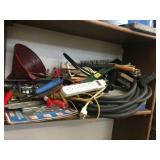 Extension cord, power strips & assorted