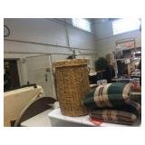 Under bed storage, hamper, pillows