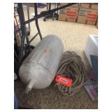 Boat bumper w/rope
