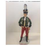 Irish Mist decantor - missing top piece 19" tall