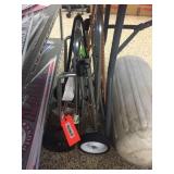 2 Folding metal carts