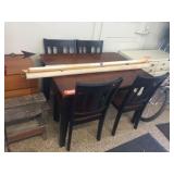 Dining room table w/4 chairs