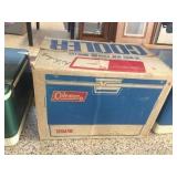 Coleman cooler in box