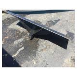 Skidsteer receiving plate