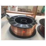 Spool of carbon steel welding wire