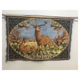 Deer wall hanging 47x72