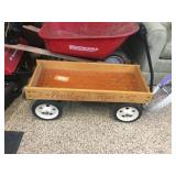 Courtneys Flyer wood wagon