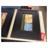 Framed Helena abstract art 17x23.5