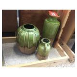 Decorative pottery pieces