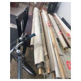 German map 90x75 (damaged), German map 75x60,