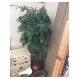 Artificial tree 74" tall