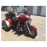 2009 Harley Davidson model FLHTCUTG Trike Vin