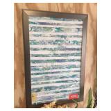 Framed canvas artwork 30"x44"