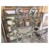 Large decorative mirror 48"x48" - some chipping on