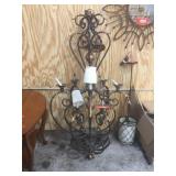 Large hanging light fixture 67" tall - MISSING