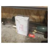 4 hanging light fixtures - ONE IS NEW IN BOX