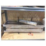 Hanging light fixture 38"x12"x16"