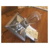 2 wall mount light fixtures / 1 ceiling light