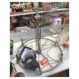 Hanging light fixture 27" diameter